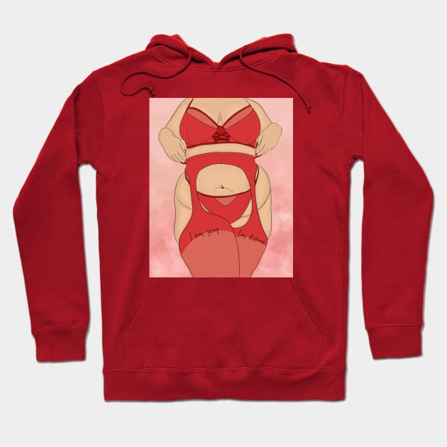 Divine Feminine Hoodie by nmdrawsx